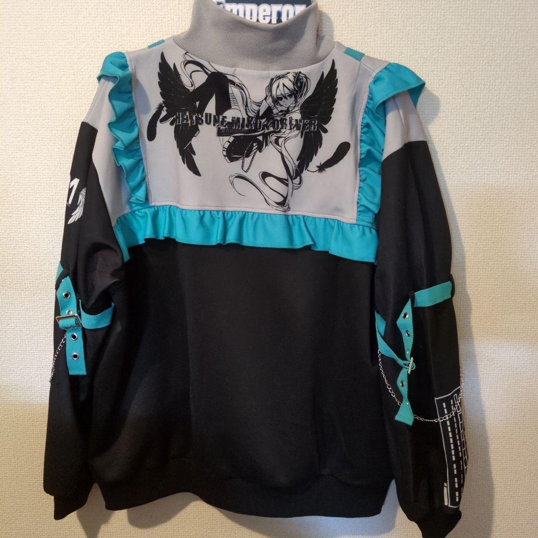 acdc rag 初音ミク　フリルジャケット　黒