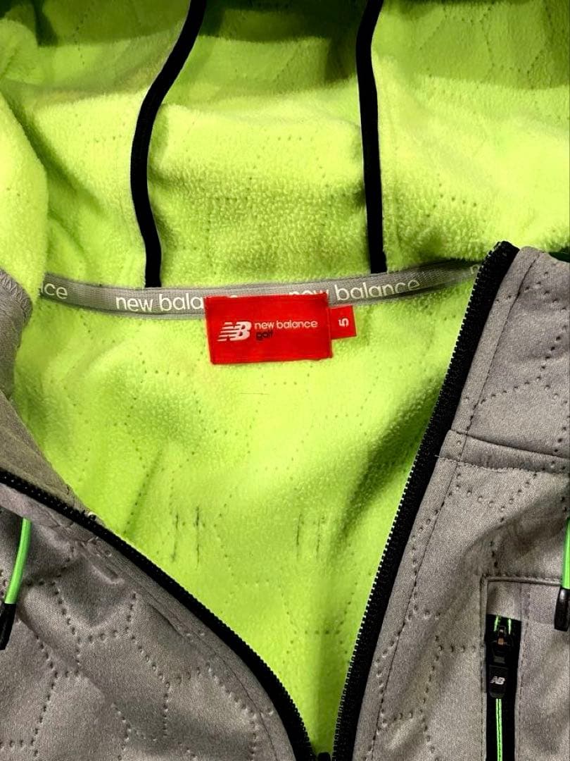 New Balance フード付きジャケット L グレー
