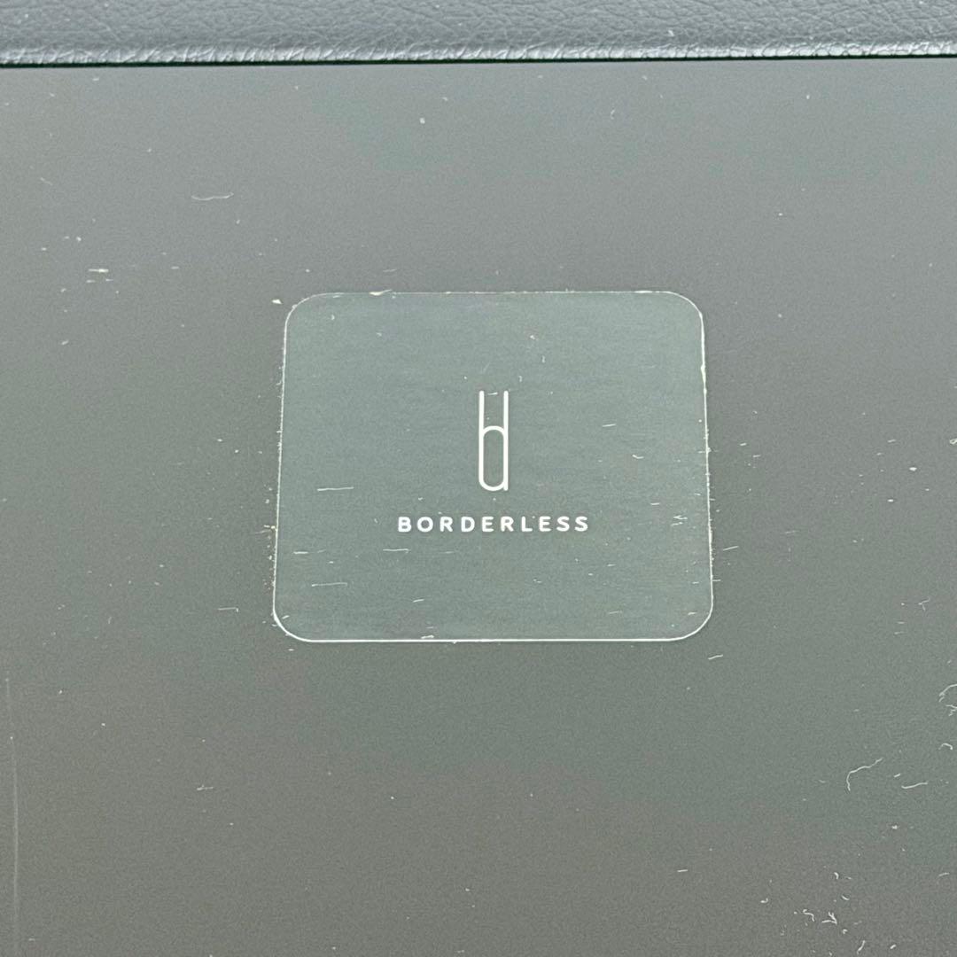 BORDERLESS フットクッション 黒 足置き