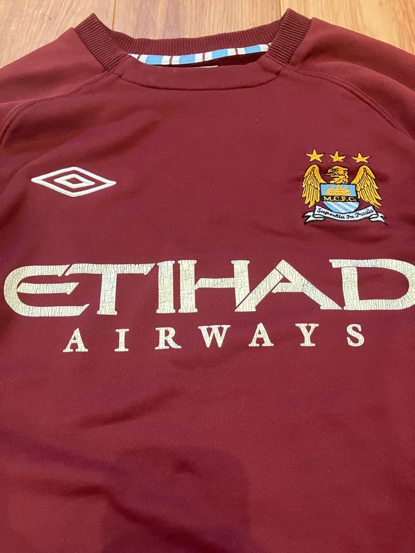 マンチェスターシティ UMBRO トレーニングスウェット 古着