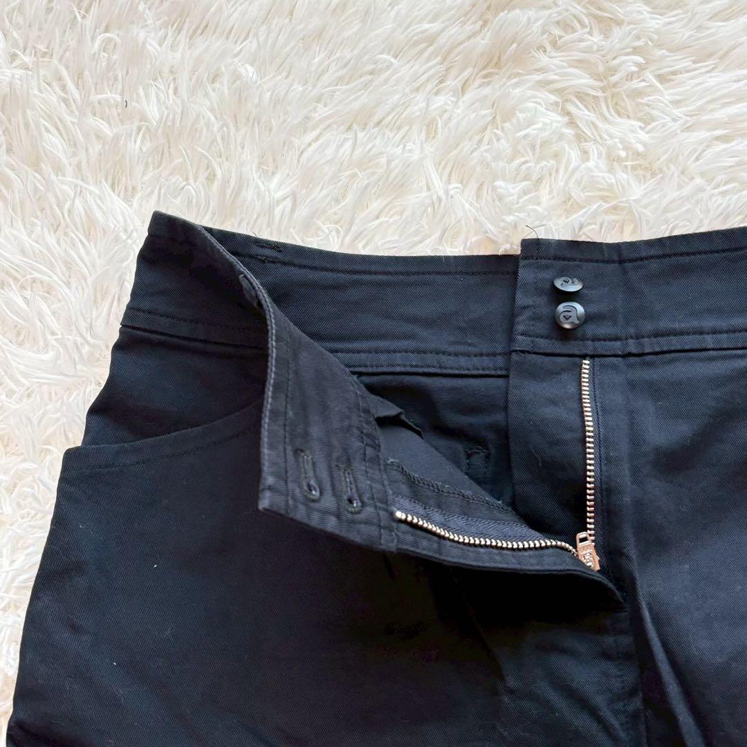 良品 アルチビオ タイトミニスカート 台形 ゴルフウェア ポケット付き ロゴ刺繍