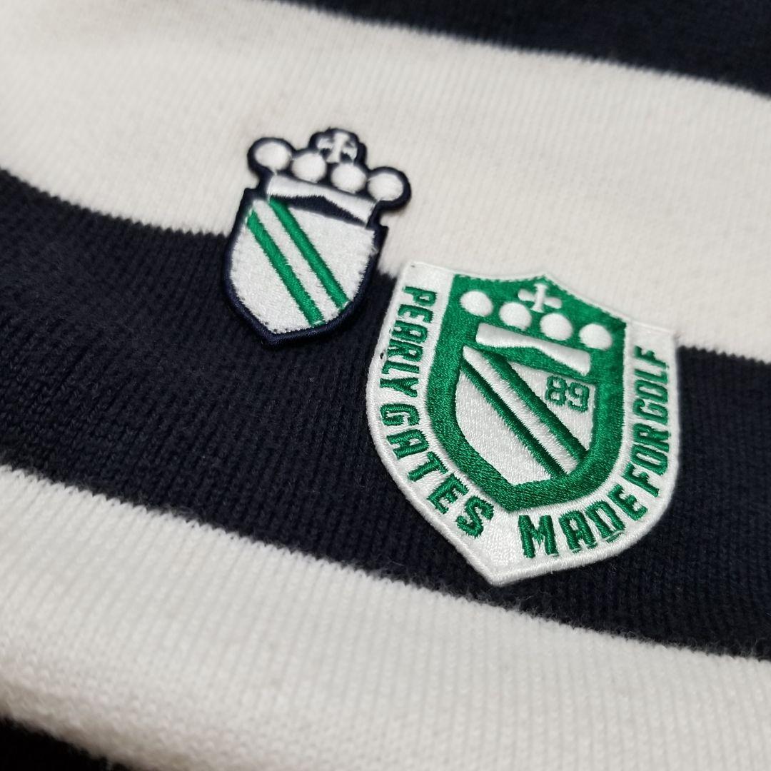 PEARLY GATES　パーリーゲイツメンズボーダーハイネックセーターサイズ5