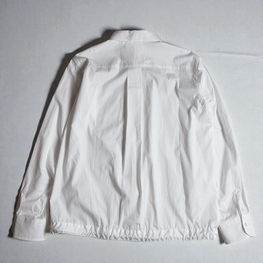 極美品 25SS sacai コットン ポプリン シャツ ジャケット