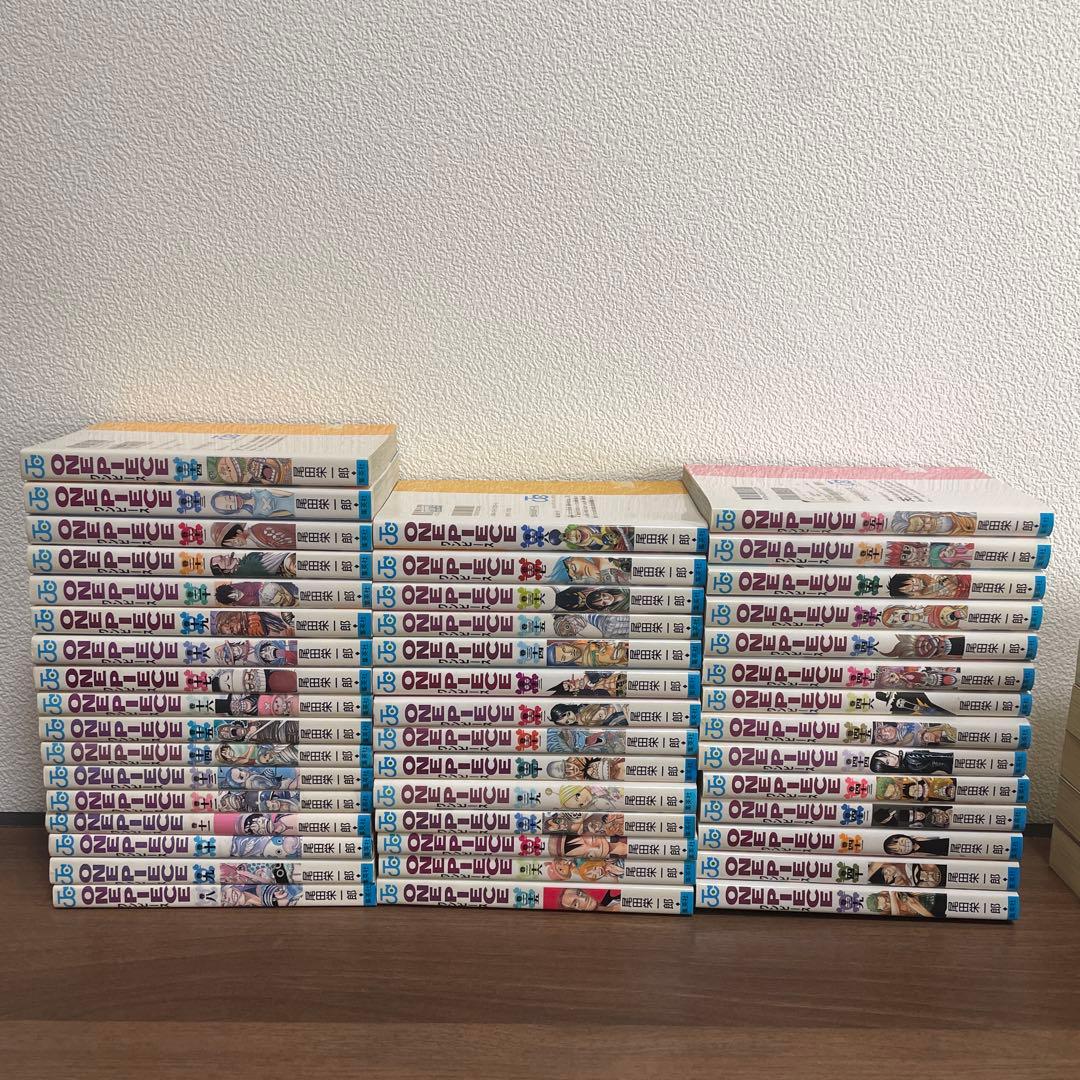 ONE PIECE初版1巻 1997年　ROMANCE DAWN 2〜52巻