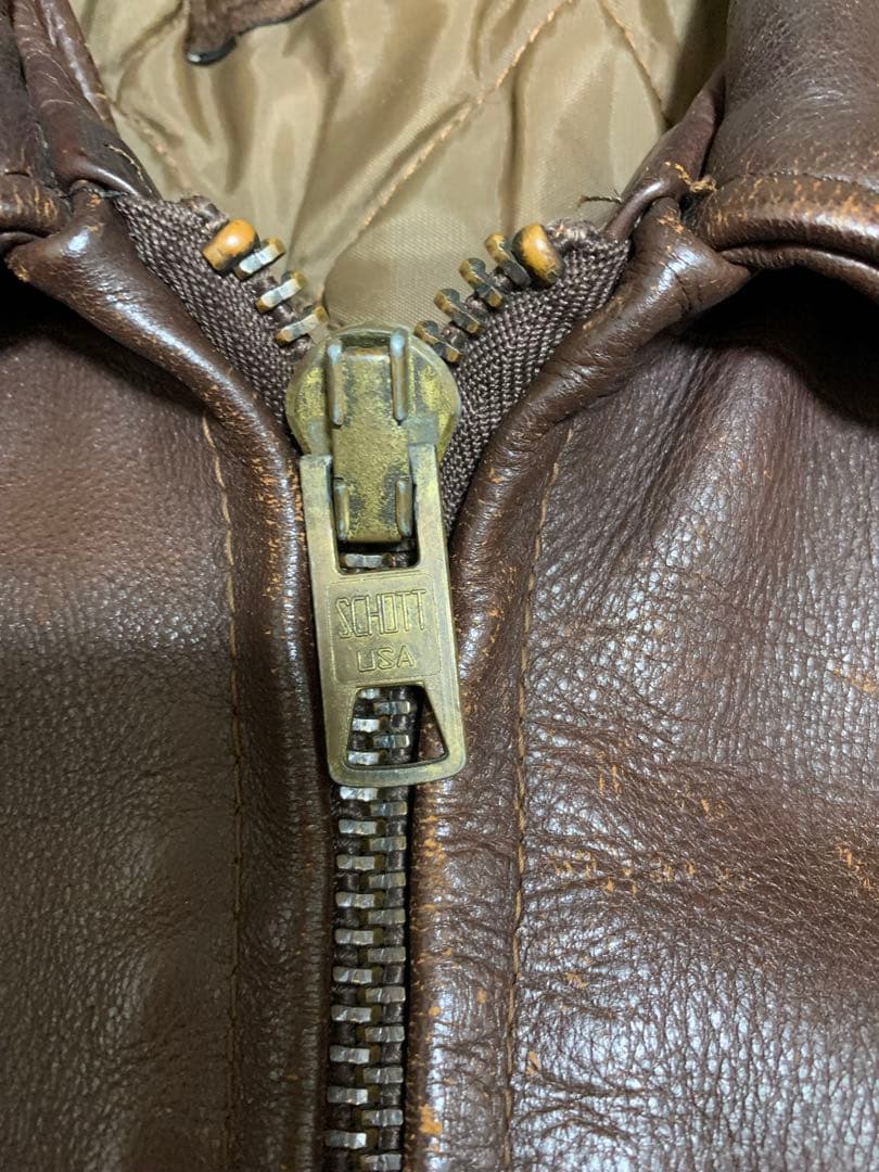 みなみ 　schott レザージャケット