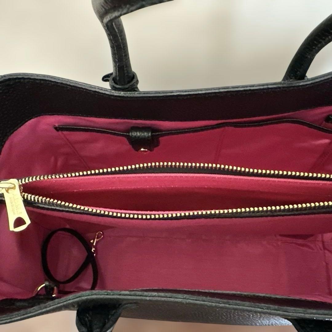 【美品】A.D.M.J. エーディーエムジェイ ハンドバッグ