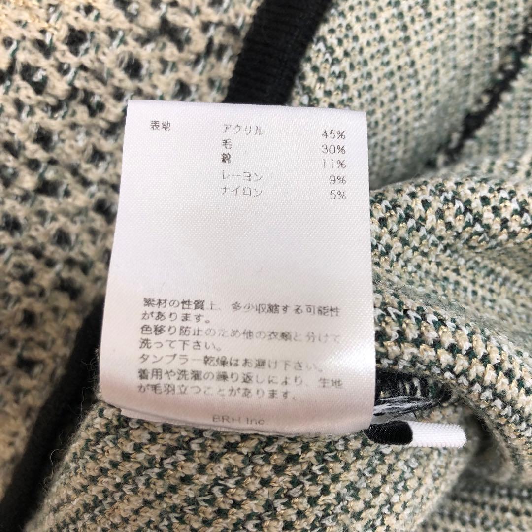 MURRAL Framed flower knit dress 1 ブラック