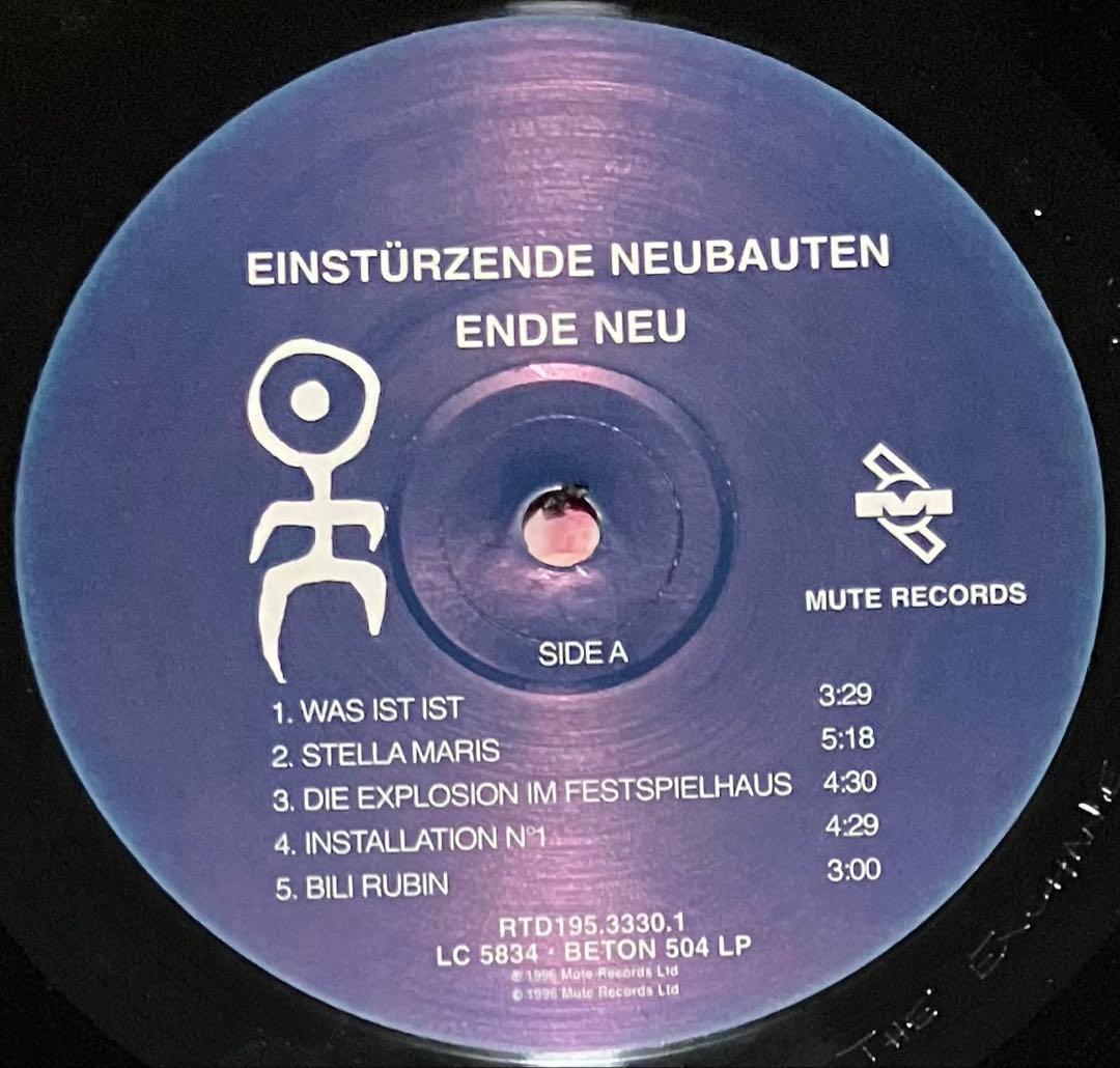 洋楽 Einsturzende Neubauten - Ende Neu
