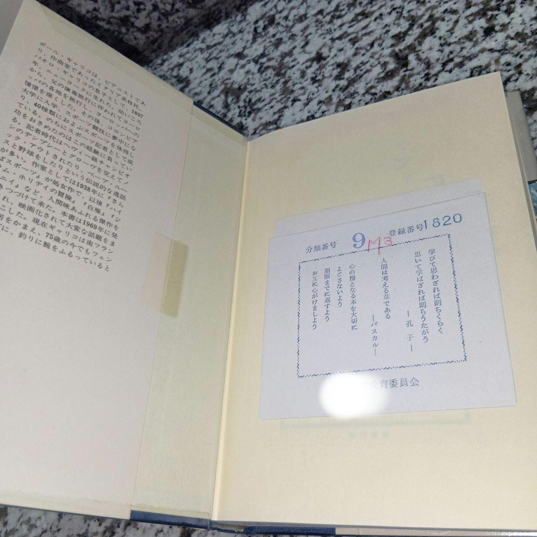 ポセイドン・アドベンチャー　ポール・ギャリコ　古沢安二郎　早川書房　本　映画