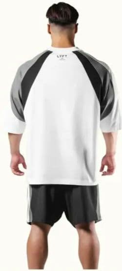 入手困難品■LYFT ROUND PATTERN EXTRA BIG TシャツM