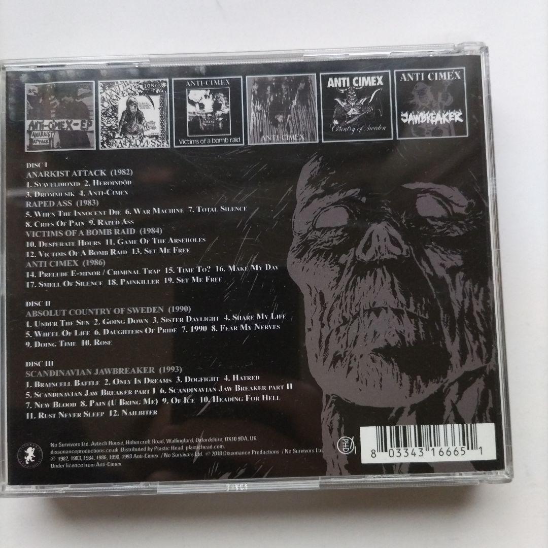 ANTI CIMEX Victims of a Bomb Raid 3枚組CD
