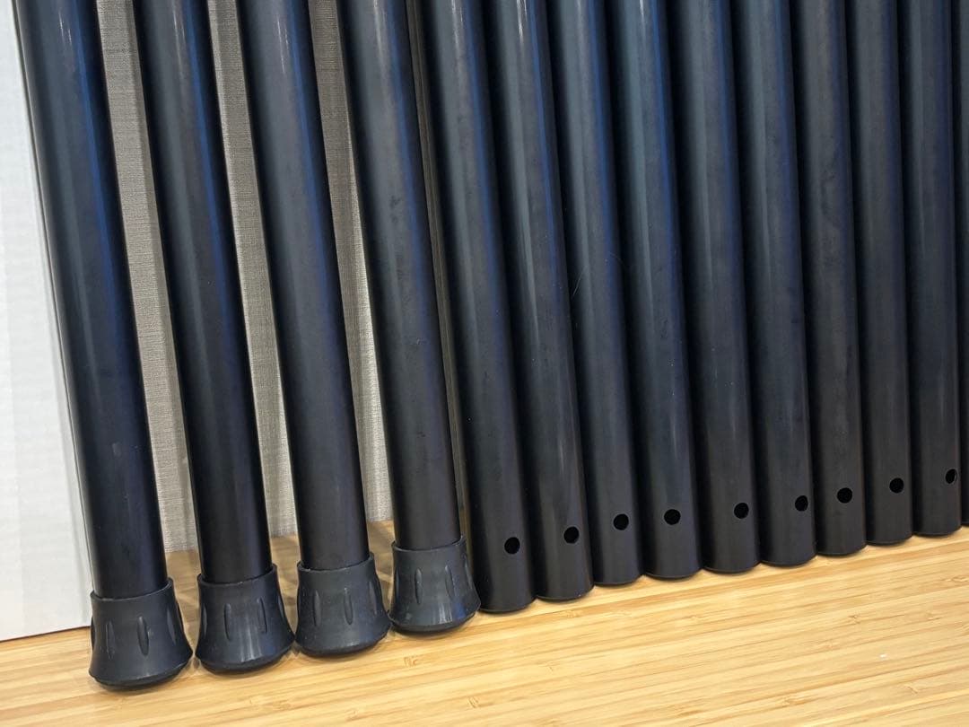 スノーピーク ウイングポールブラック 240cm ×4セット