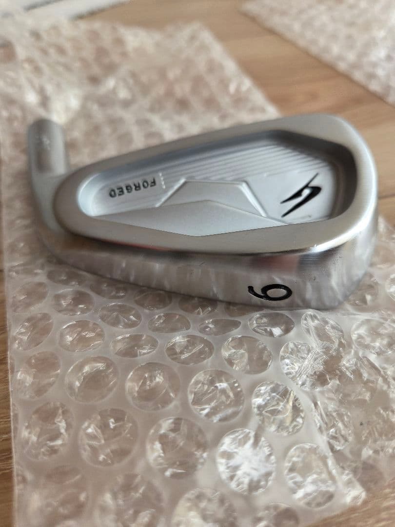 【定価12万円】藤本技工×つるやゴルフコラボヘッドのみ　軟鉄鍛造アイアンセット