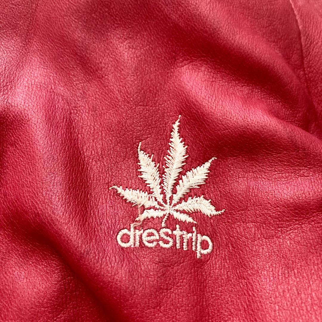 ドレストリップ ディアスキン レザージャケット ブルゾン