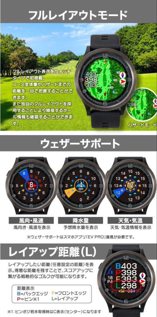 イーグルビジョン エースプロ ブラック EV-337