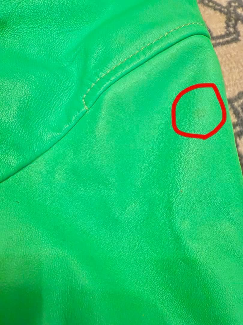 DIESEL レザーパーカージャケット 羊革