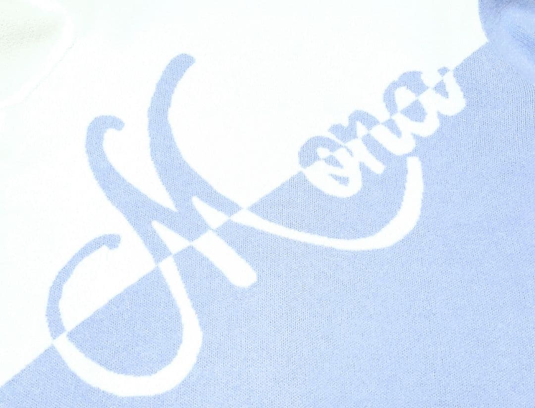 【新品タグ付】Mona Delsol ♡ ロゴバイカラータートルニット S