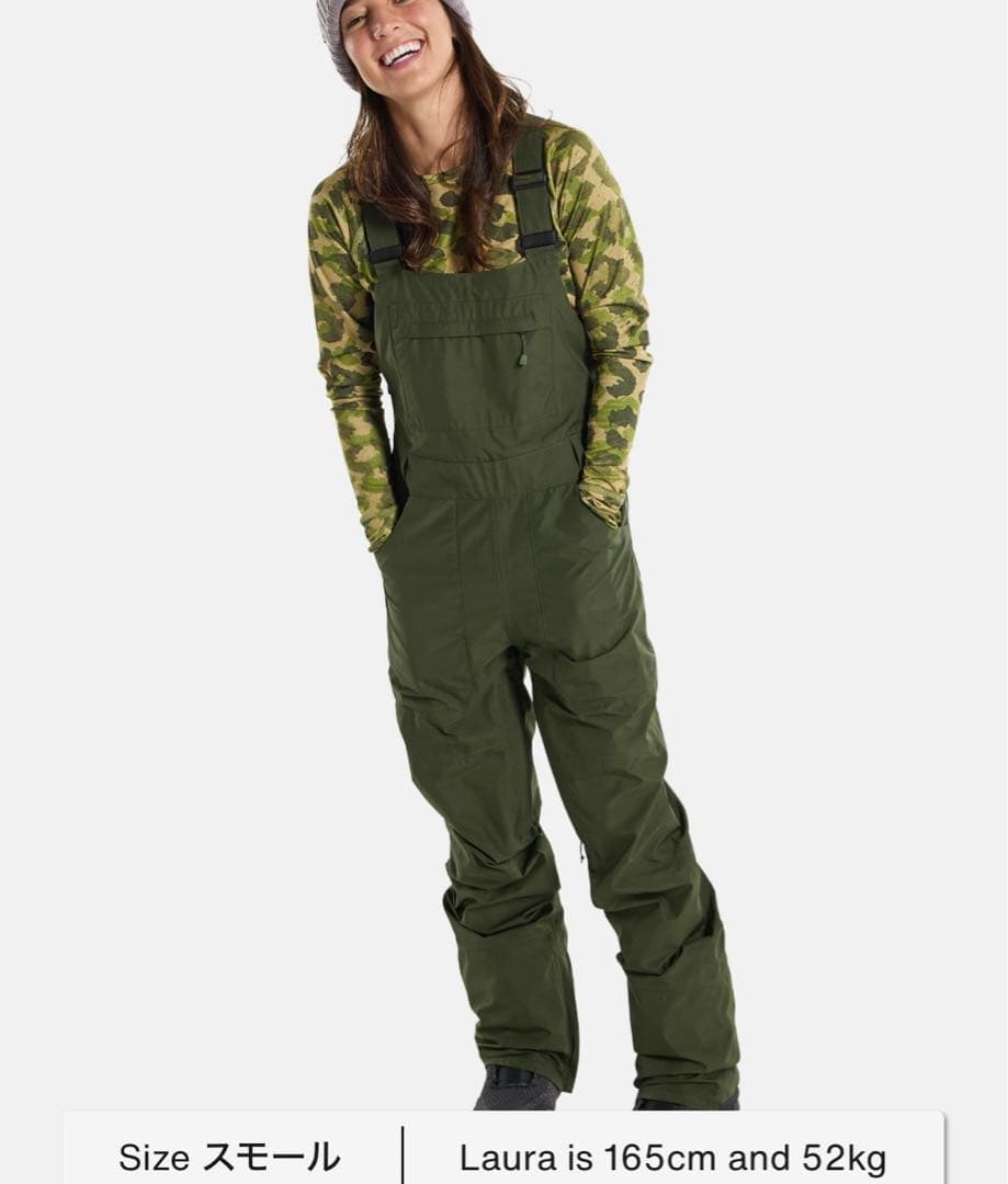 バートン　ウィメンズ　アバロン　ゴアテックス　ビブ　M 23-24