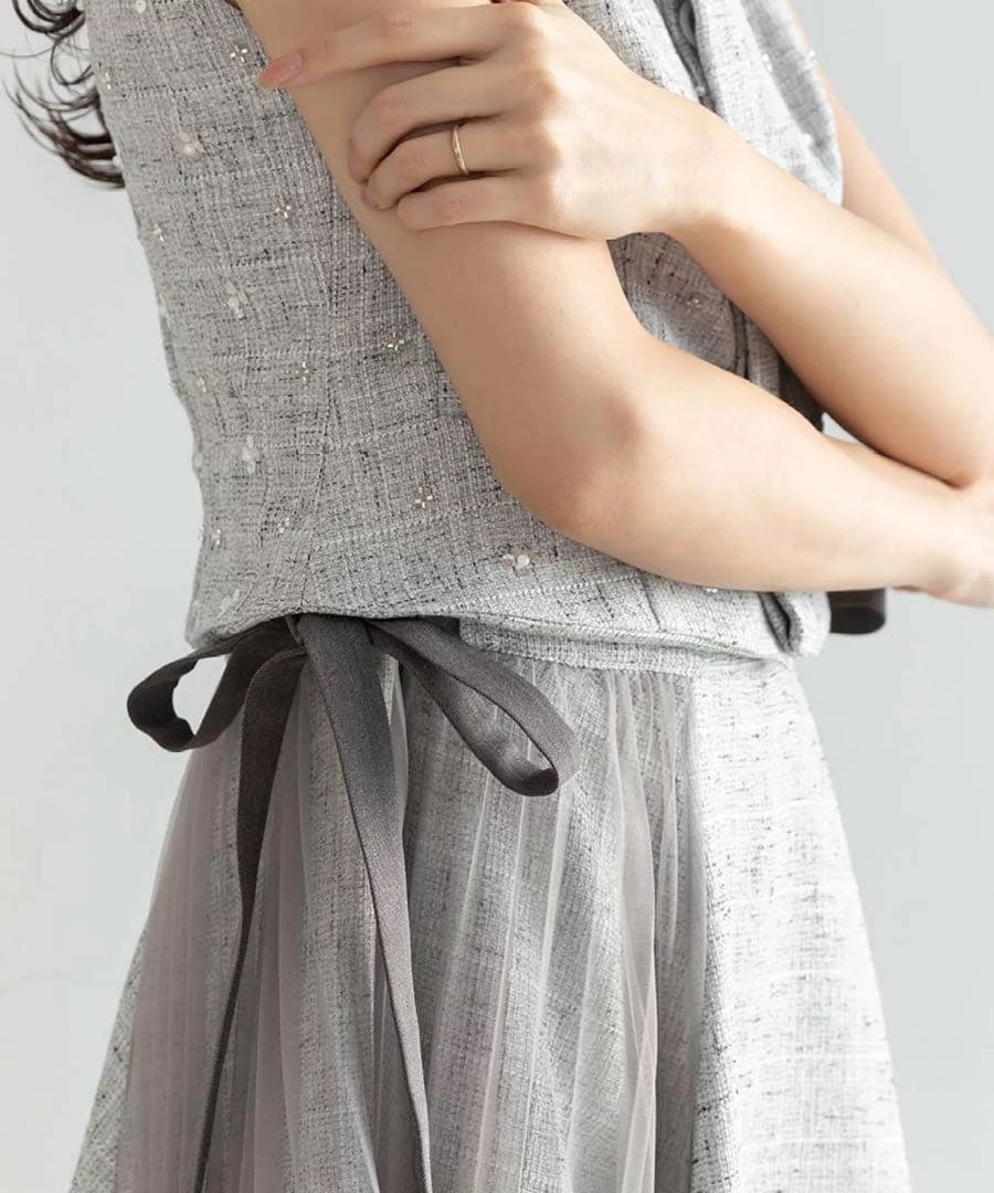 ランダ マルチフラワービジュー ワンピース サイズ1