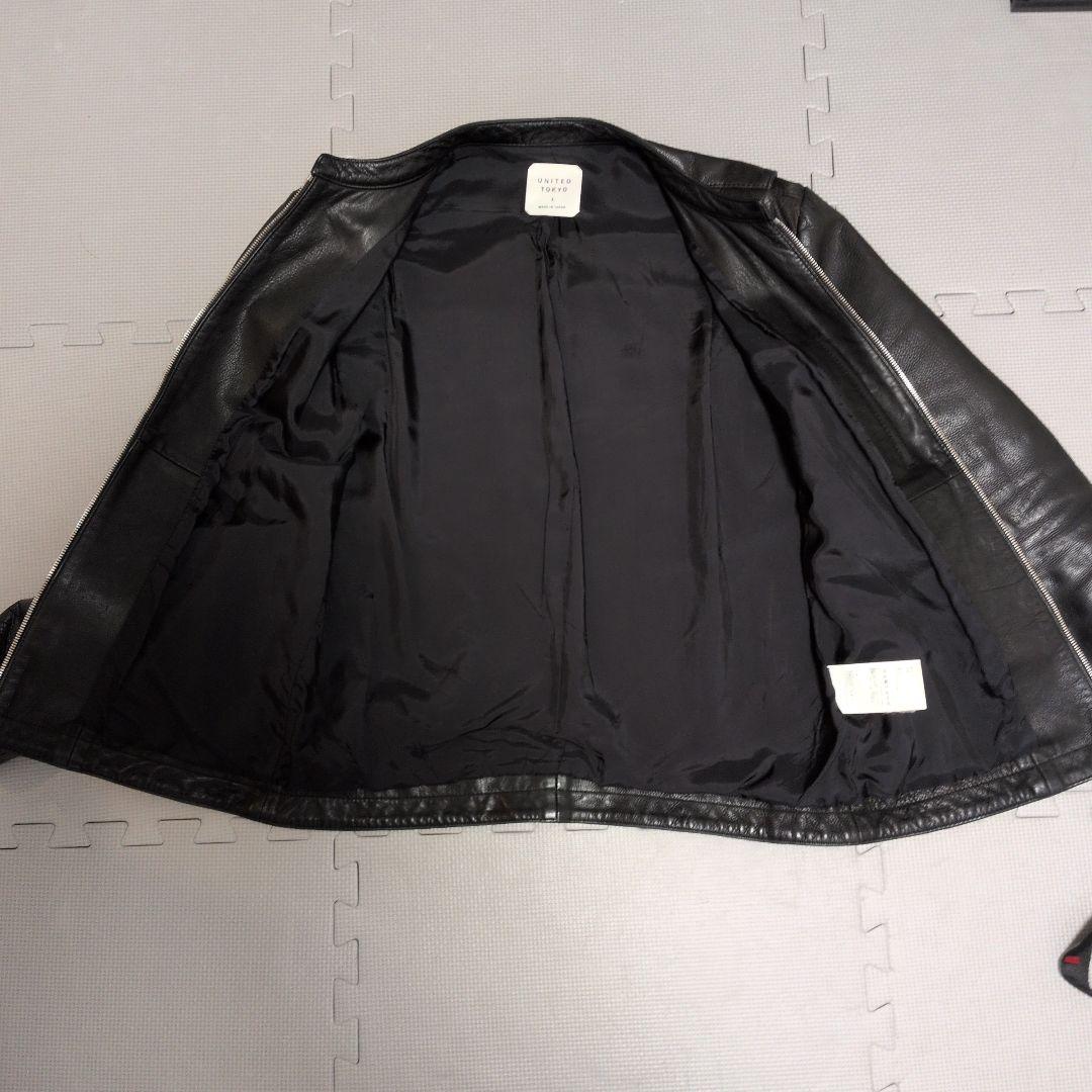 UNITED TOKYO 牛革レザージャケット サイズ2