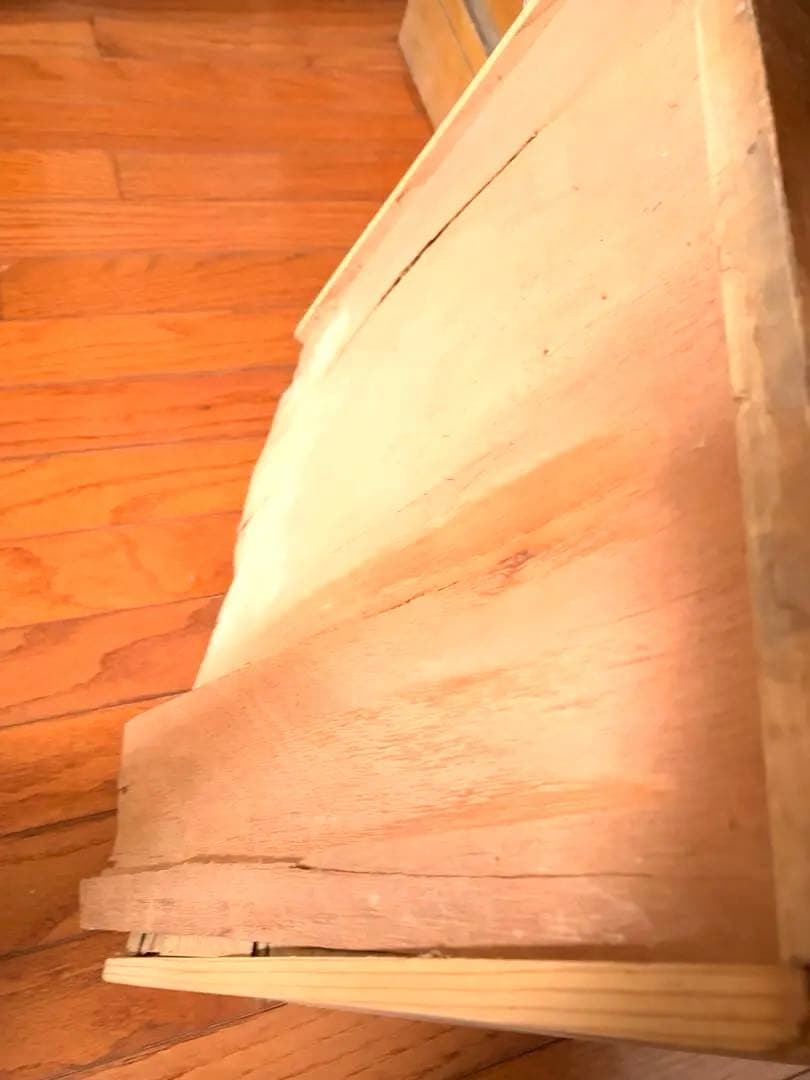 昭和レトロ食器棚　アンティーク 食器棚　古家具