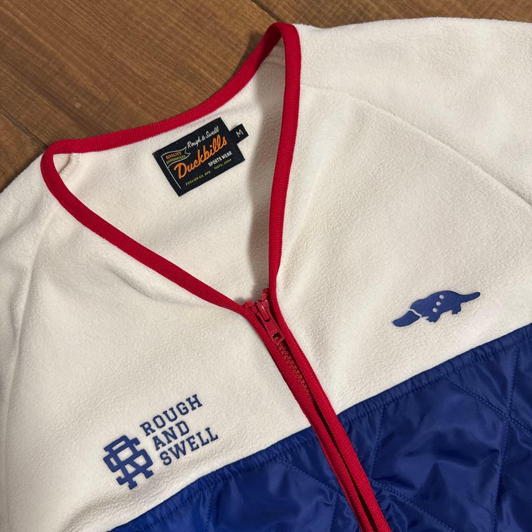 美品　ラフアンドスウェル フリース　メンズ　Mサイズ