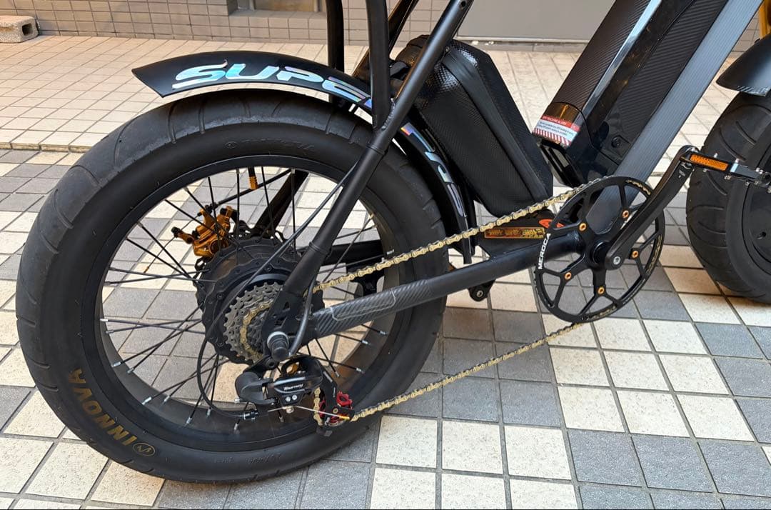 電動アシスト自転車　48v 500w 10ah super73系　カスタム車