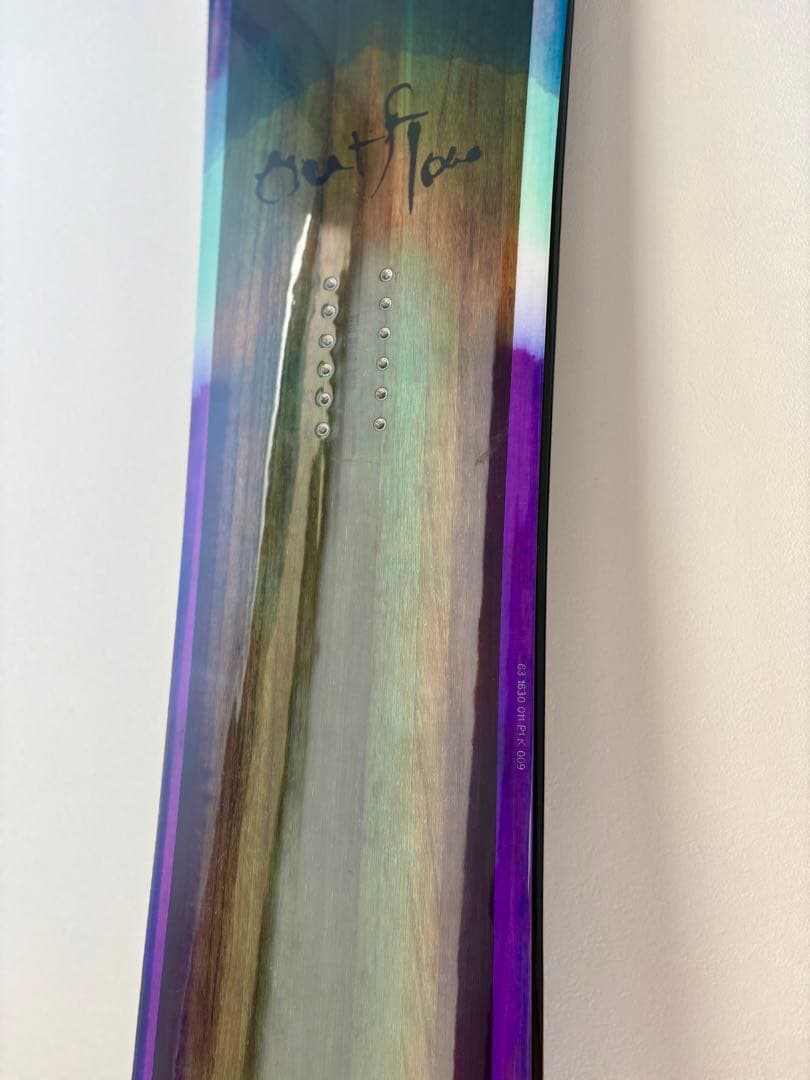 outflow スノーボード bigsoul 163cm