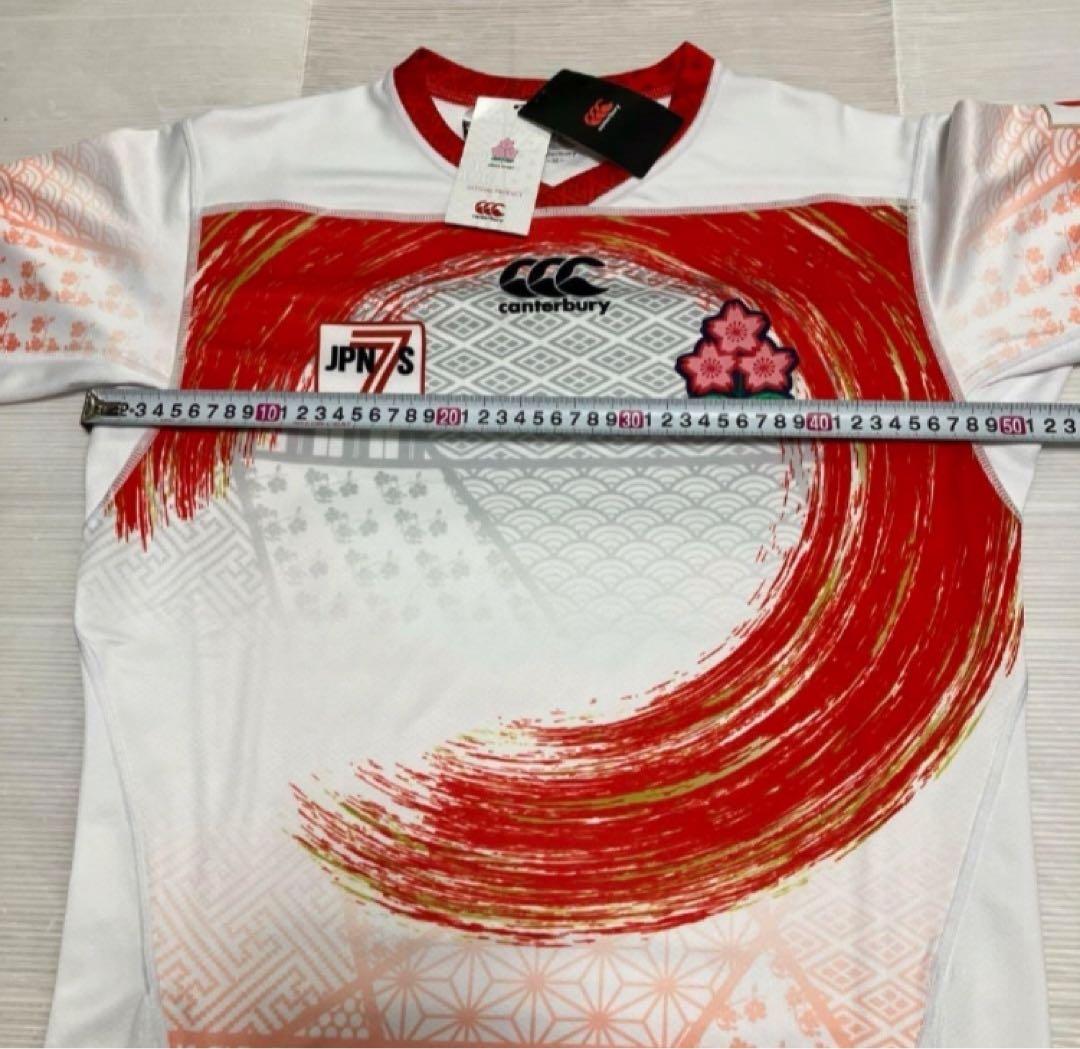 送料無料 新品 CANTERBURY ジャパン セブンズ レプリカ ホーム M