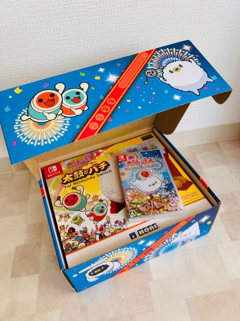 太鼓の達人 ドンフルフェスティバル　ソフト・太鼓とバチ　セット売り