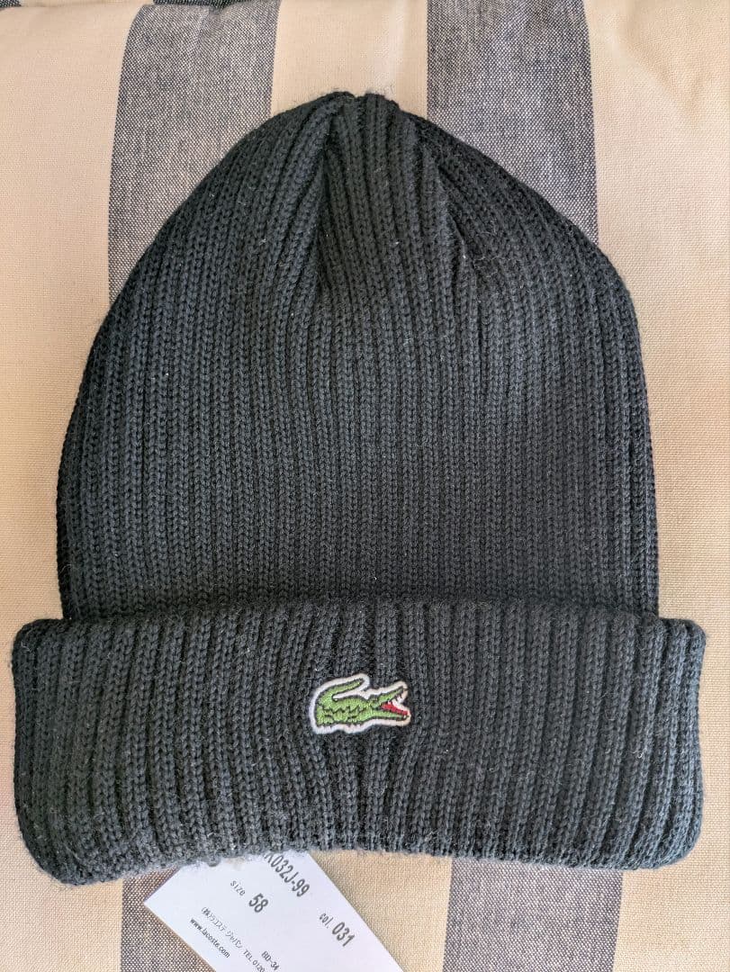 ラコステ 帽子 ニットキャップ メンズ レディース