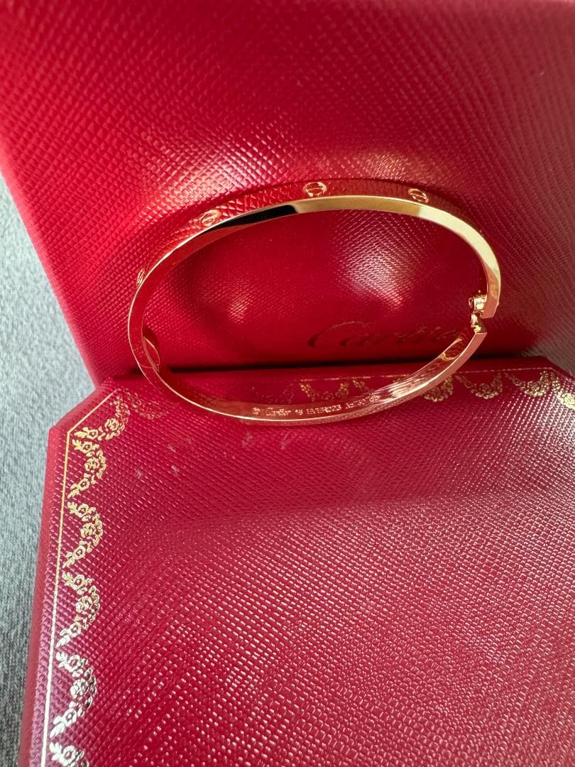 LOVEバングル ピンクゴールドSM