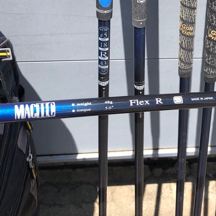 1-3 【工房組立のやさしいアイアン】マックテックのウッドに無刻印アイアン