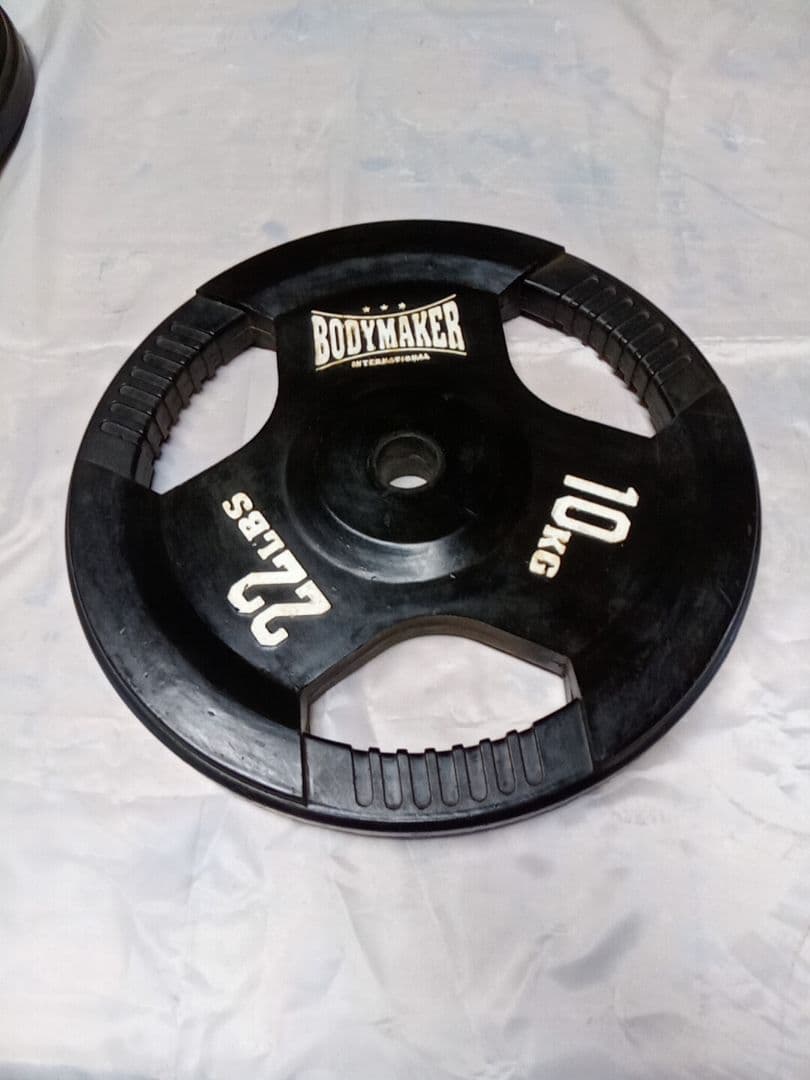 BODYMAKER 10kg バーベルプレート 2個セット28mmシャフト用