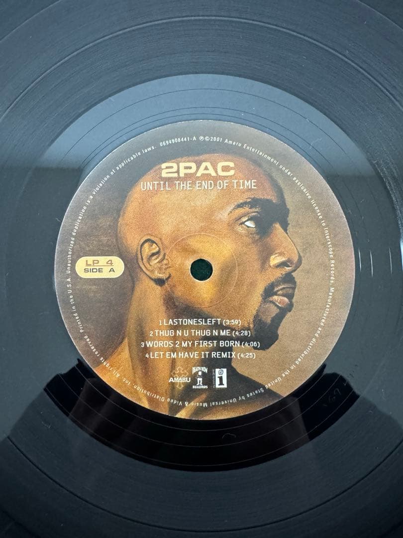 2PAC レコード　original