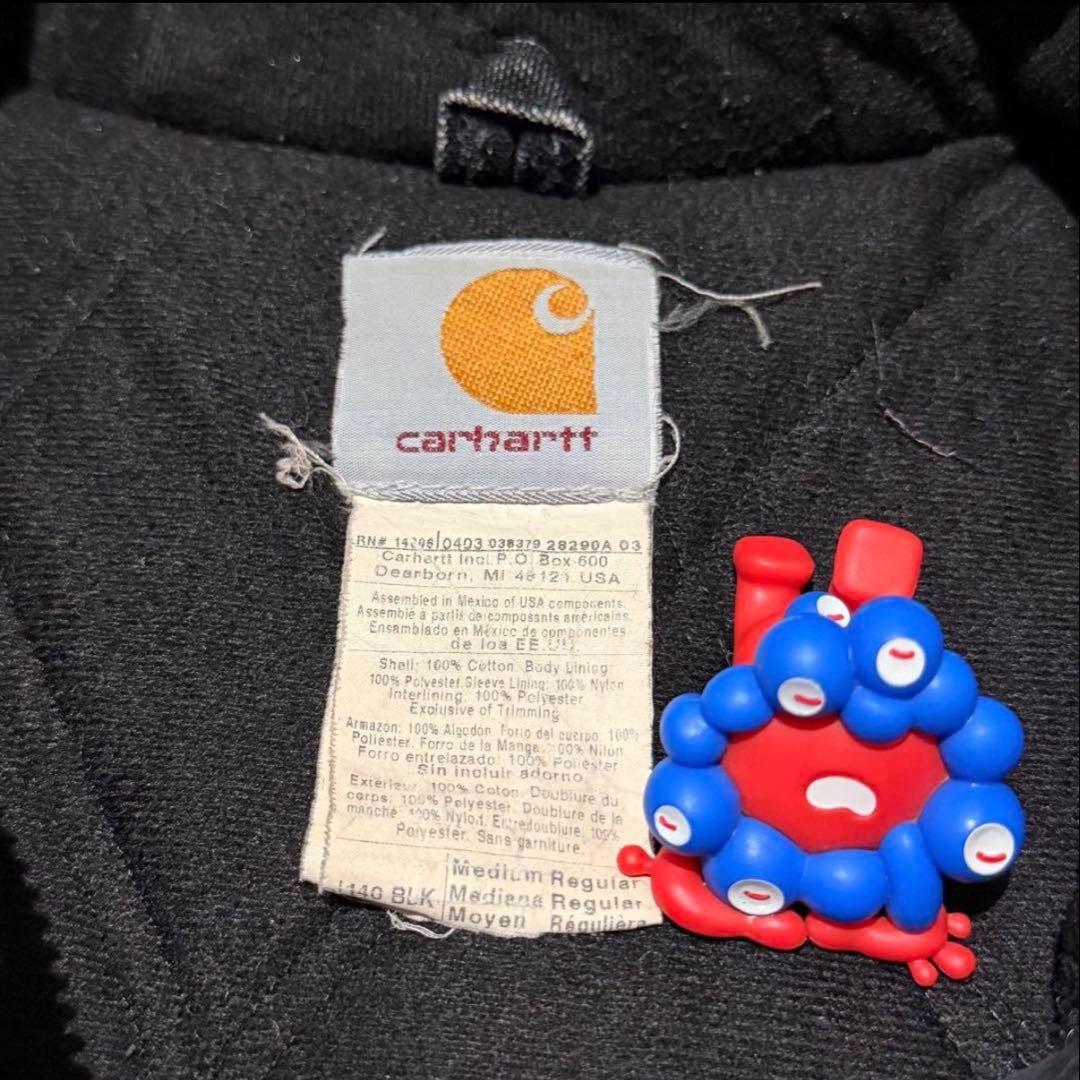 Carhartt アクティブジャケット J140BLK フェード Mサイズ