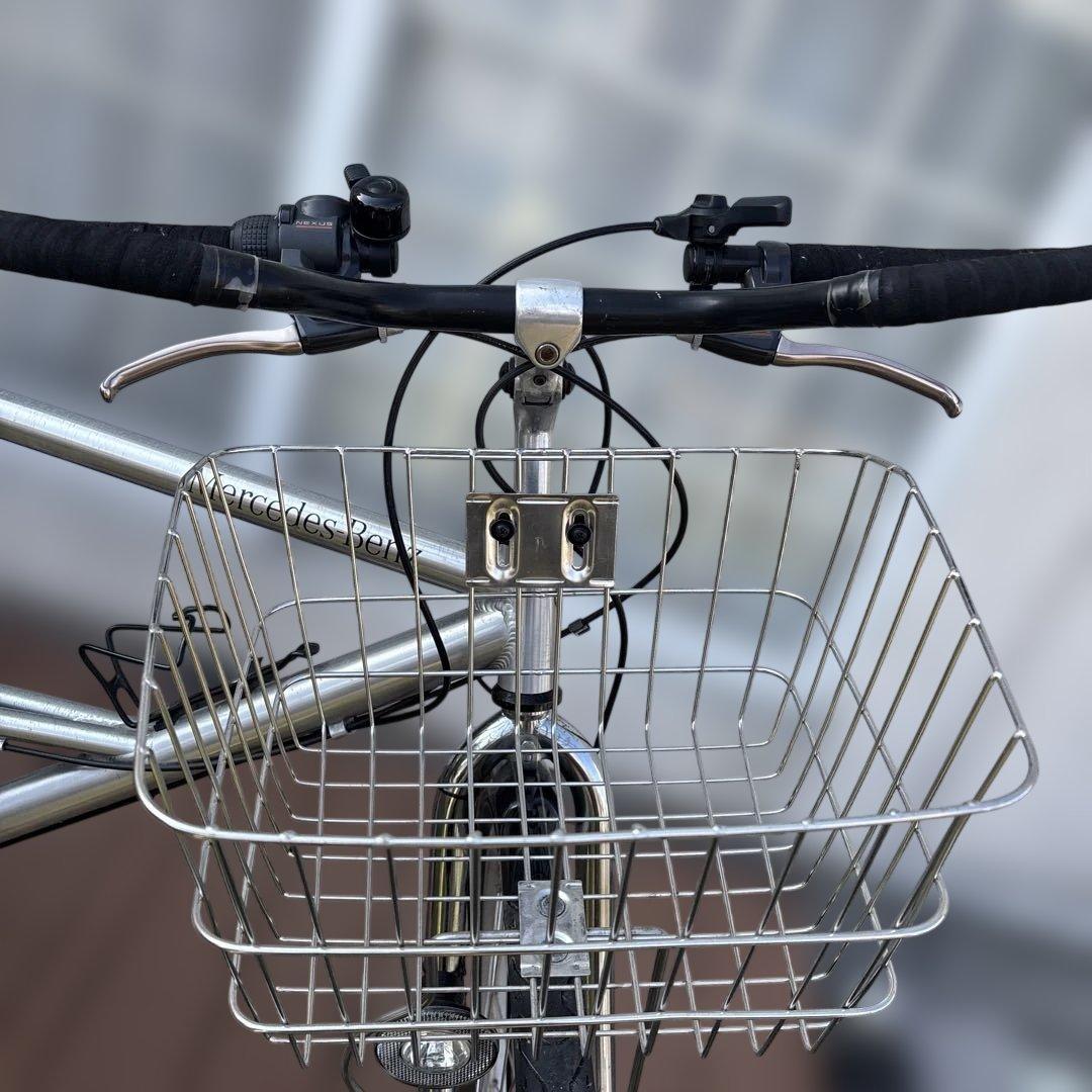 【希少】Mercedes-Benz 本格シティバイク ベルトドライブ×内装7段