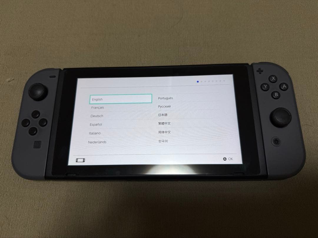 任天堂 Switch グレー バッテリー強化版
