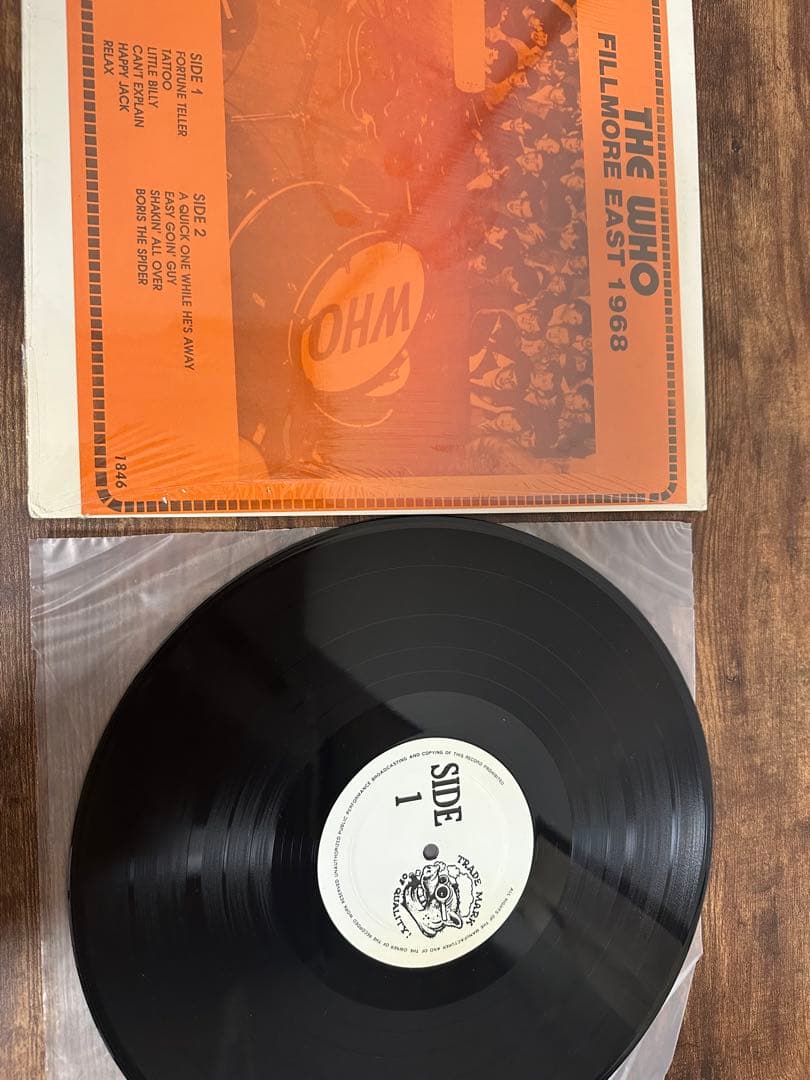 The Who レコード4点セット（レコードは6枚）