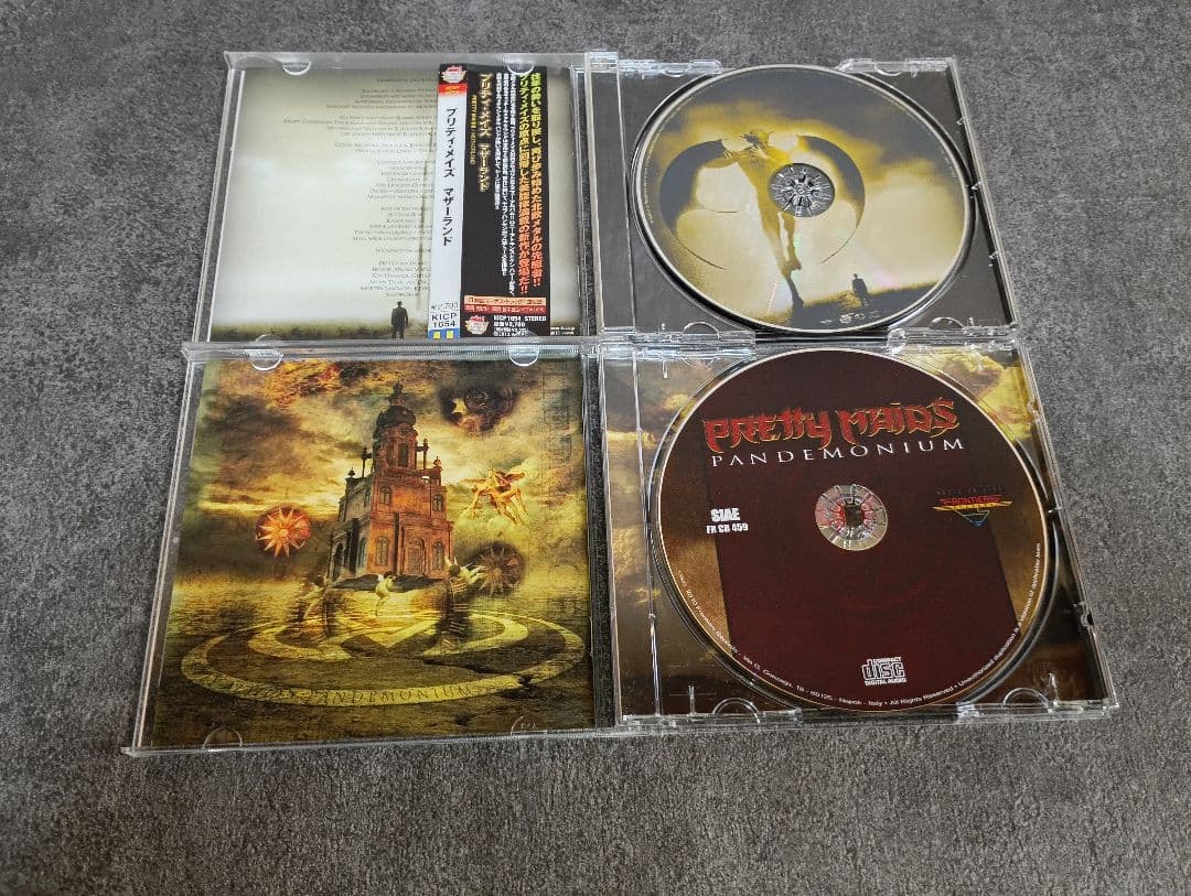 Pretty Maids プリティメイズ 後期 レアCD 4枚セット