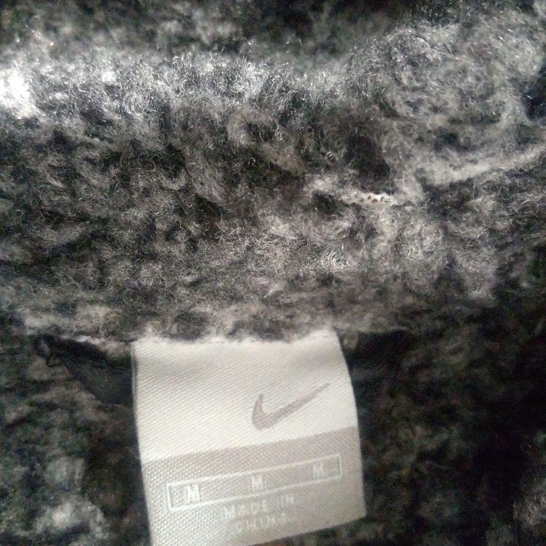 NIKE М ベンチコート ボア フード付き ブラック メンズ ナイキ