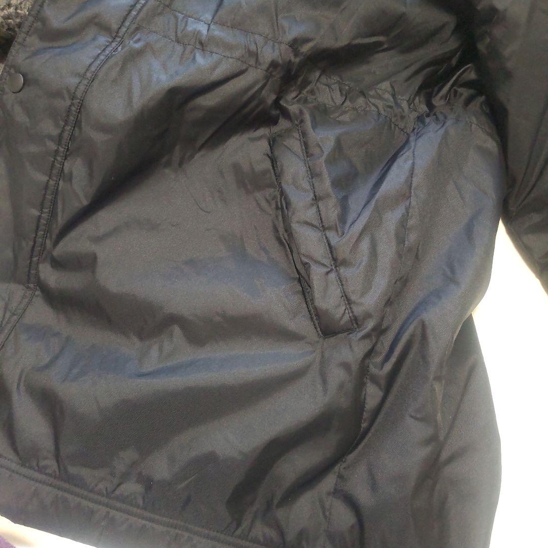 NIKE М ベンチコート ボア フード付き ブラック メンズ ナイキ