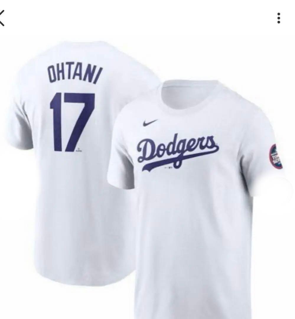 【新品】大谷翔平 Dodgers Tシャツ M 白