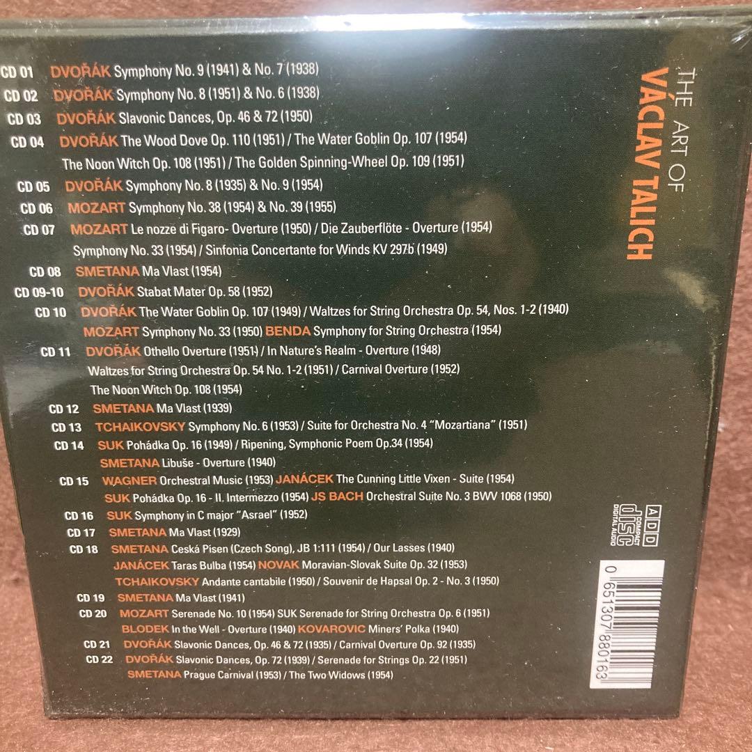 【輸入盤】ヴァーツラフ・ターリッヒの芸術（２２枚組CD）限定BOX