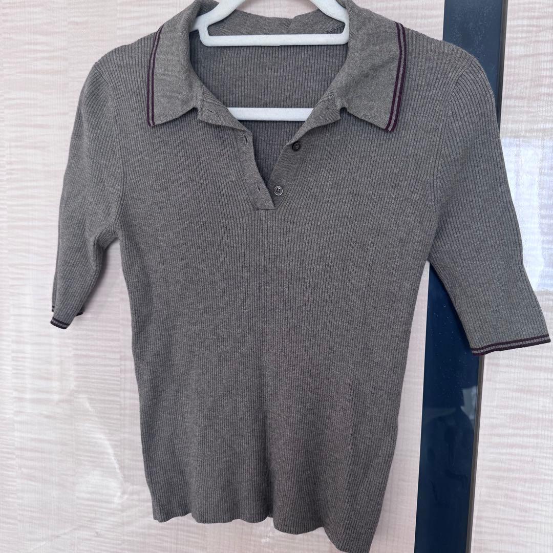 【Mila Owen】ブラウン プリーツスカート セットアップ半袖