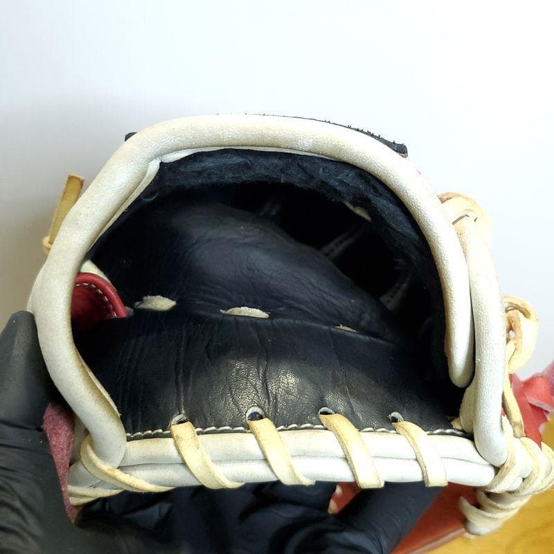 ZETT 赤星憲広モデル 日本製 超人気本人カラー ゼット 外野用 軟式グローブ