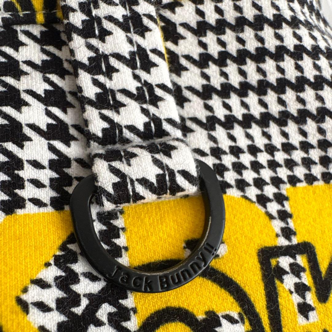 美品　ジャックバニー　インナー付　スカート　ゴルフ　チェック　総ロゴ　サイズ2