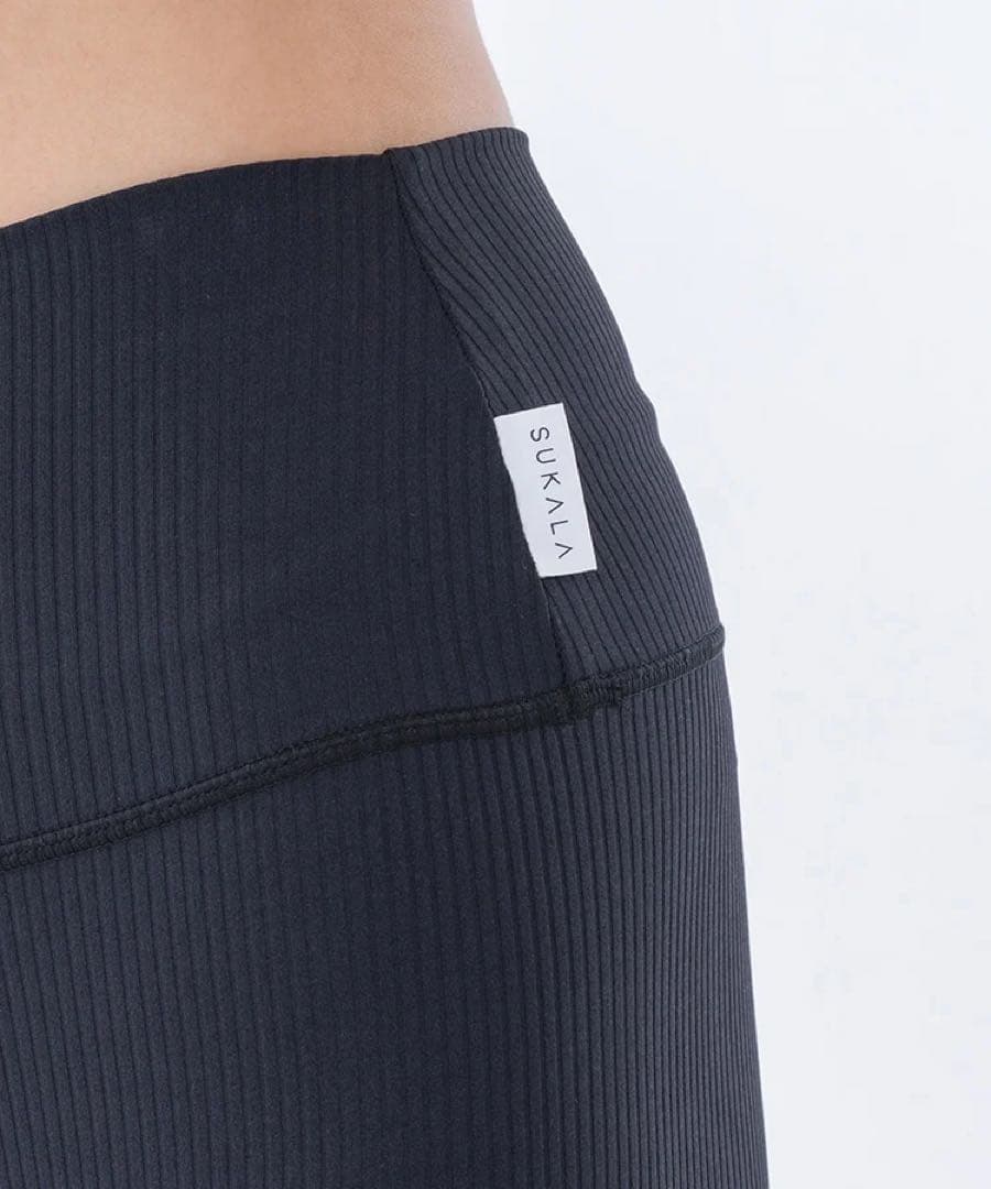 新品　スカーラ sukala レギンス　M ベーシックリブレギンス　ホットヨガ