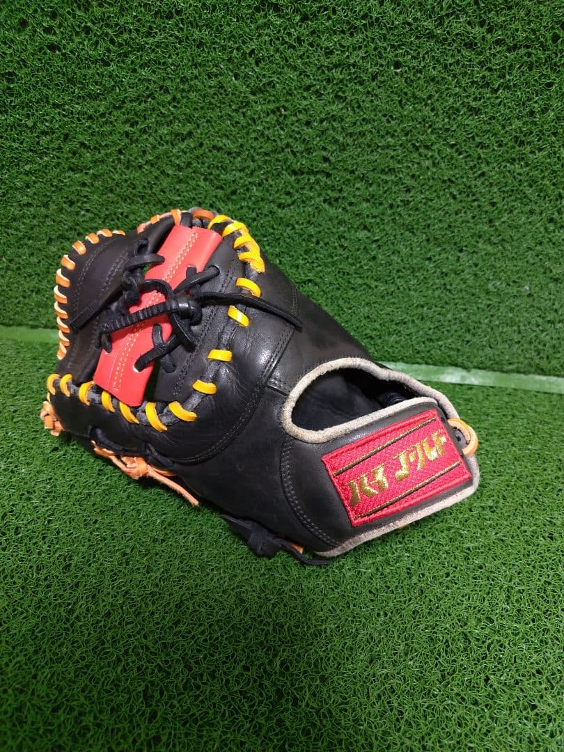 ハイゴールド HI-GOLD ファーストミット 左投げ 少年軟式用 ブラック