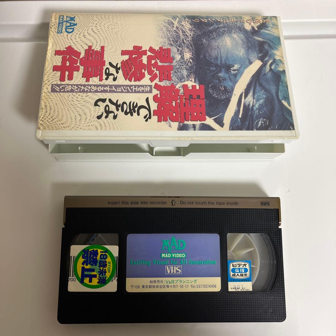 ※閲覧注意　未DVD『理解できない悲惨な事件』VHS